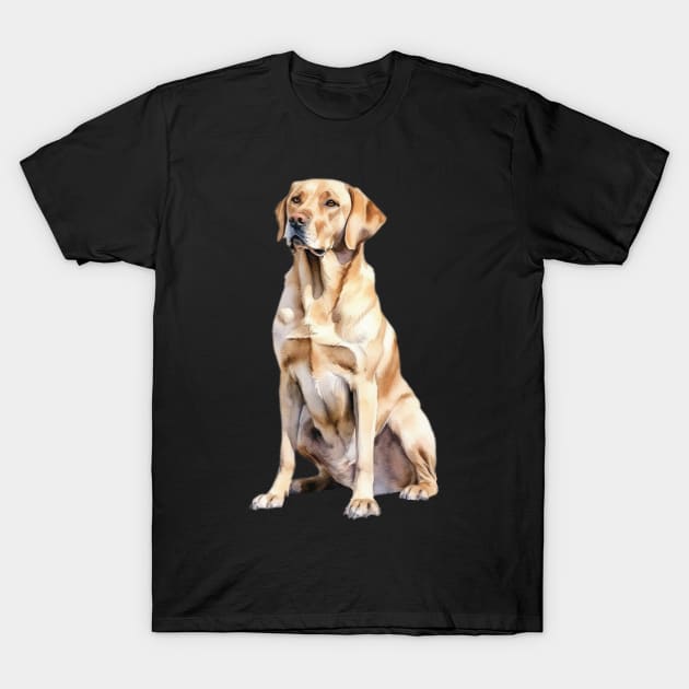 Labrador Retriever T-Shirt by DavidBriotArt